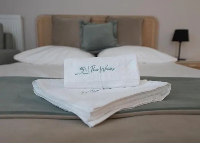 The Waves Apartamenty Kolobrzeg Kasprowicza 20C - Blisko Plazy! - Bezplatny Parking Podziemny - Klimatyzacja - Basen, Jacuzzi, Sala Fitness, Sala Zabaw Dla Dzieci I Sauny W Cenie!